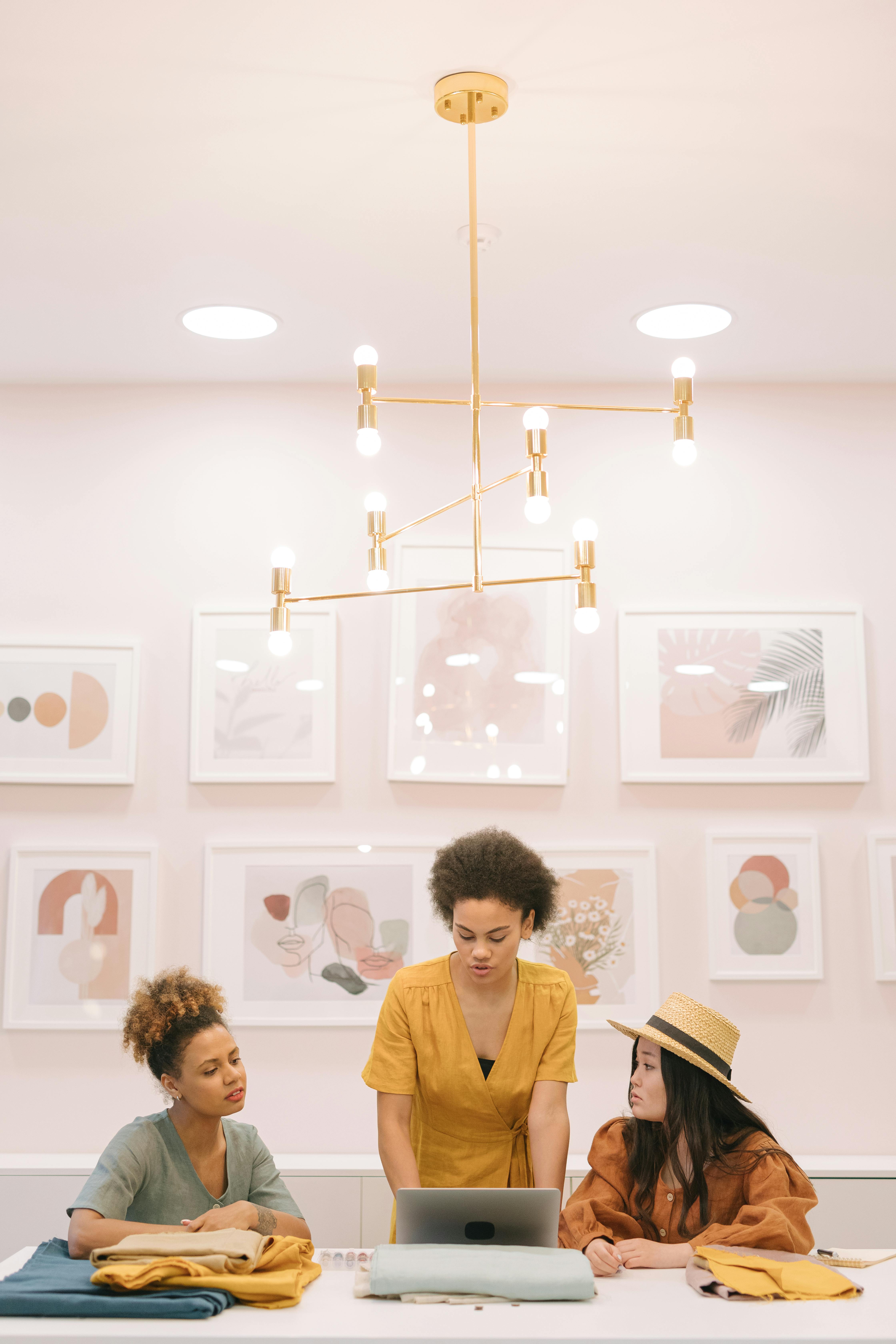 Woman entrepreneur with iPad